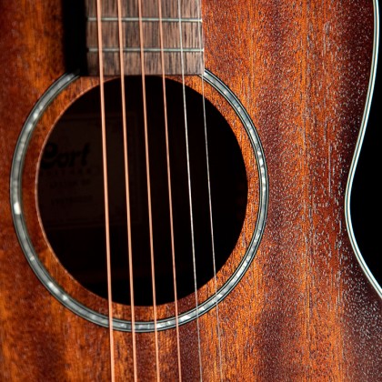Cort Ap550m Parlor Acajou Mer - Natural - Gitarre 0/00/000 - Variation 3