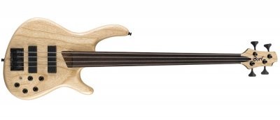 Cort Artisan B4flp Plus As Opn Fretless 2016 - Natural Open Pore - Solidbody E-bass - Variation 1