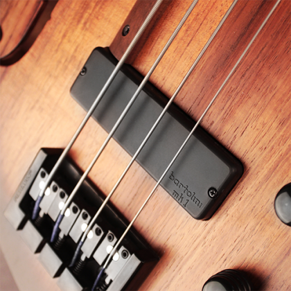 Cort B4fl Mhpz Active Piezo Fretless Jat - Trans Black Burst Satin - Halbakustiche Bass - Variation 3