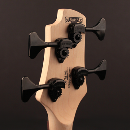 Cort B4fl Mhpz Active Piezo Fretless Jat - Trans Black Burst Satin - Halbakustiche Bass - Variation 5