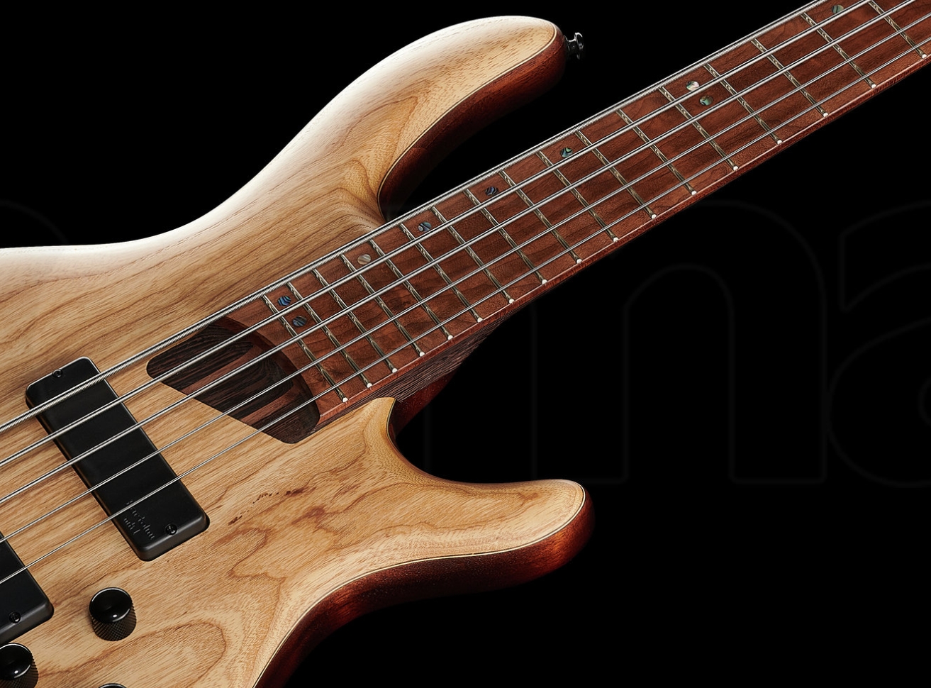 Cort B5 Element Artisan 5c Active Bartolini Mn - Open Pore Natural - Solidbody E-bass - Variation 2