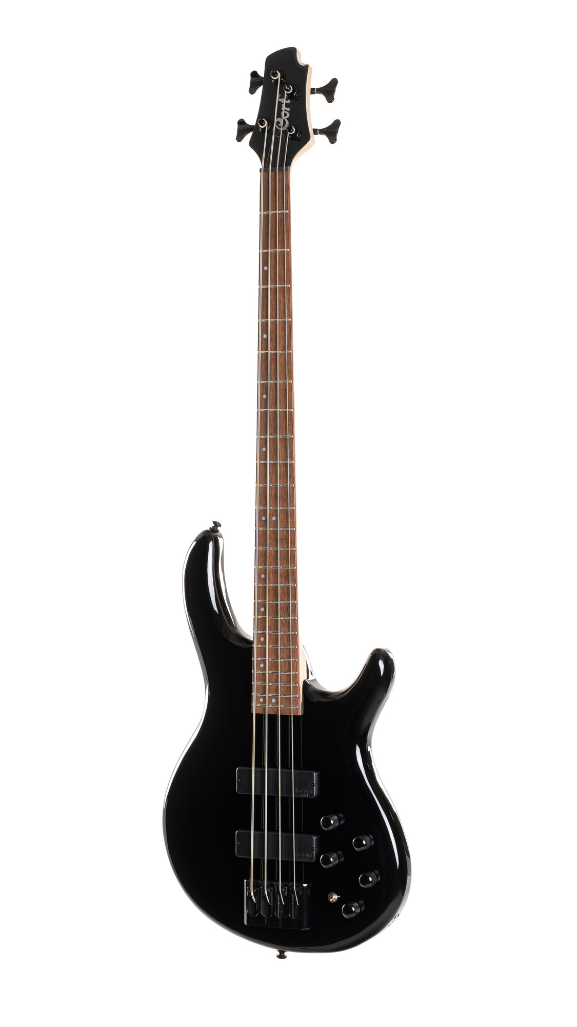 Cort C4 Deluxe Bartolini Jat - Black - Solidbody E-bass - Variation 2