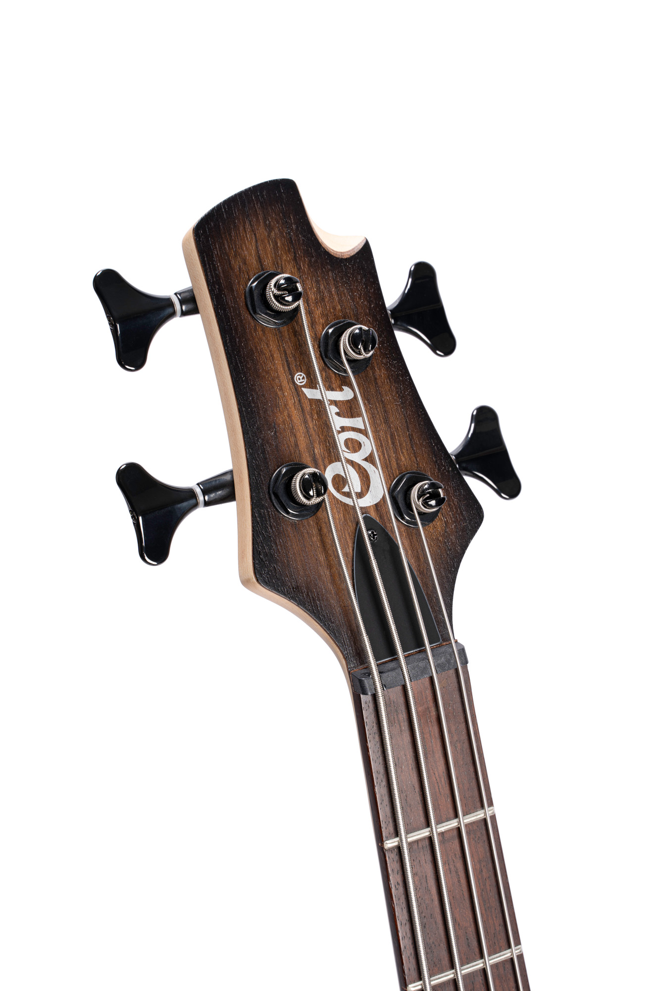 Cort C4 Plus Ovmh Artisan - Antique Brown Burst - Solidbody E-bass - Variation 3