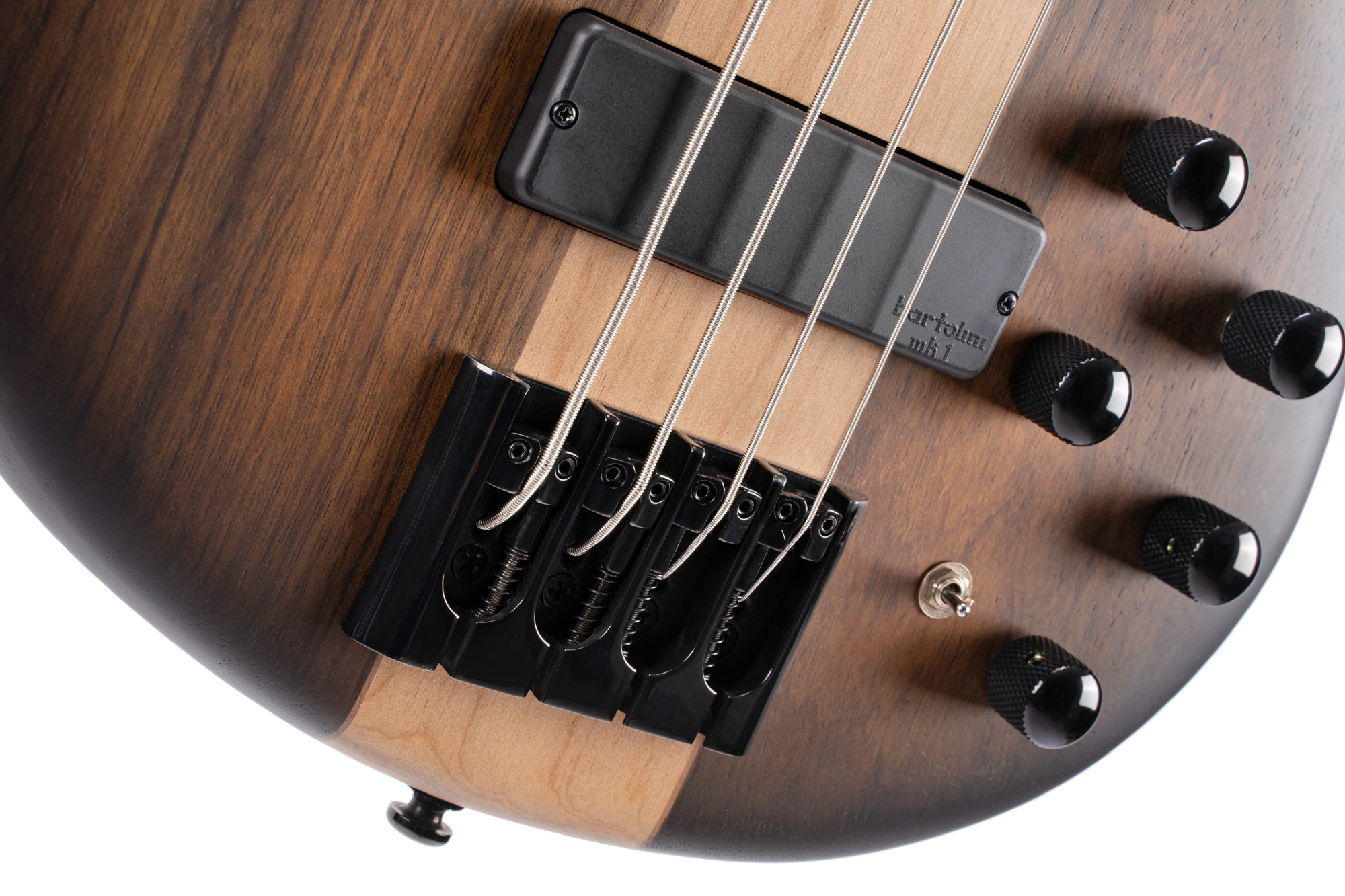 Cort C4 Plus Ovmh Artisan - Antique Brown Burst - Solidbody E-bass - Variation 5