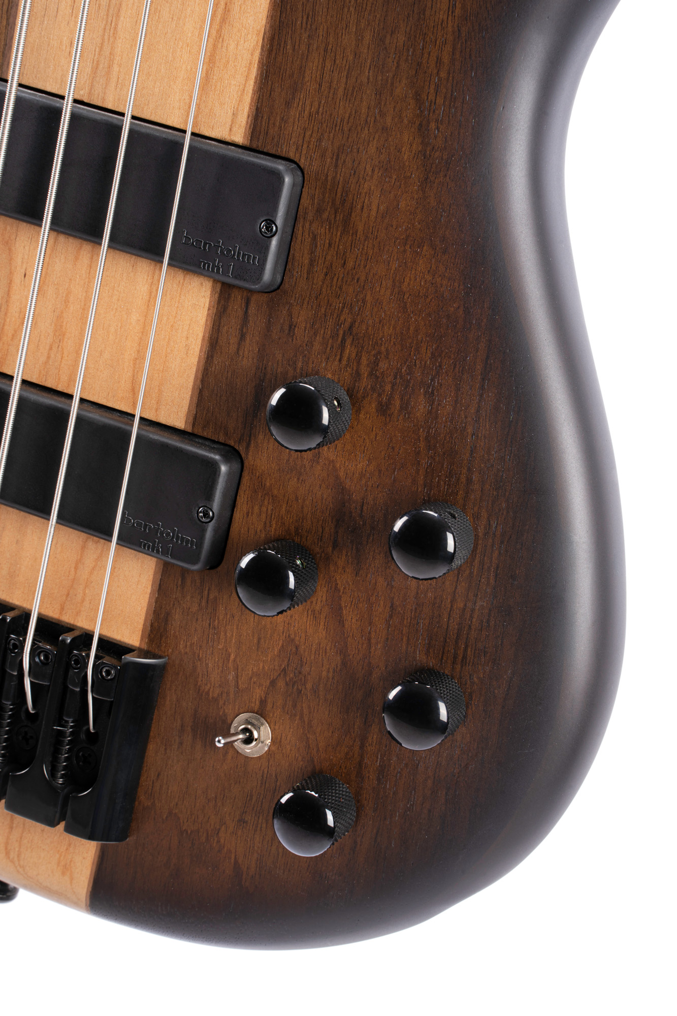 Cort C4 Plus Ovmh Artisan - Antique Brown Burst - Solidbody E-bass - Variation 6