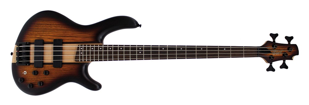 Cort C4 Plus Zbmh - Tobacco Burst - Solidbody E-bass - Variation 1