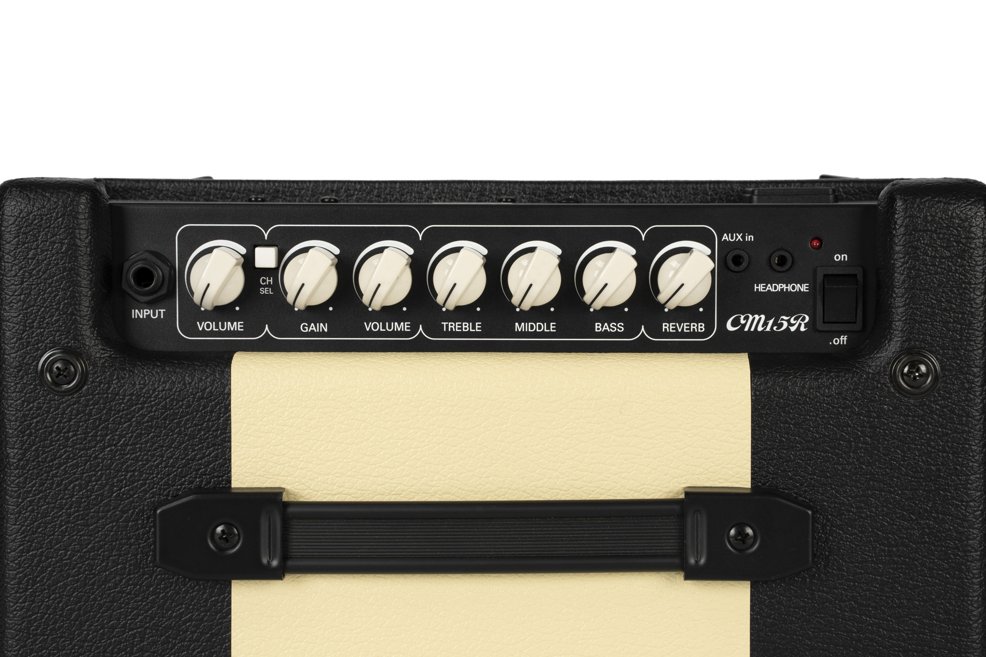 Cort Cm15rbk 15w Reverb Noir 1x8 - Combo für E-Gitarre - Variation 2