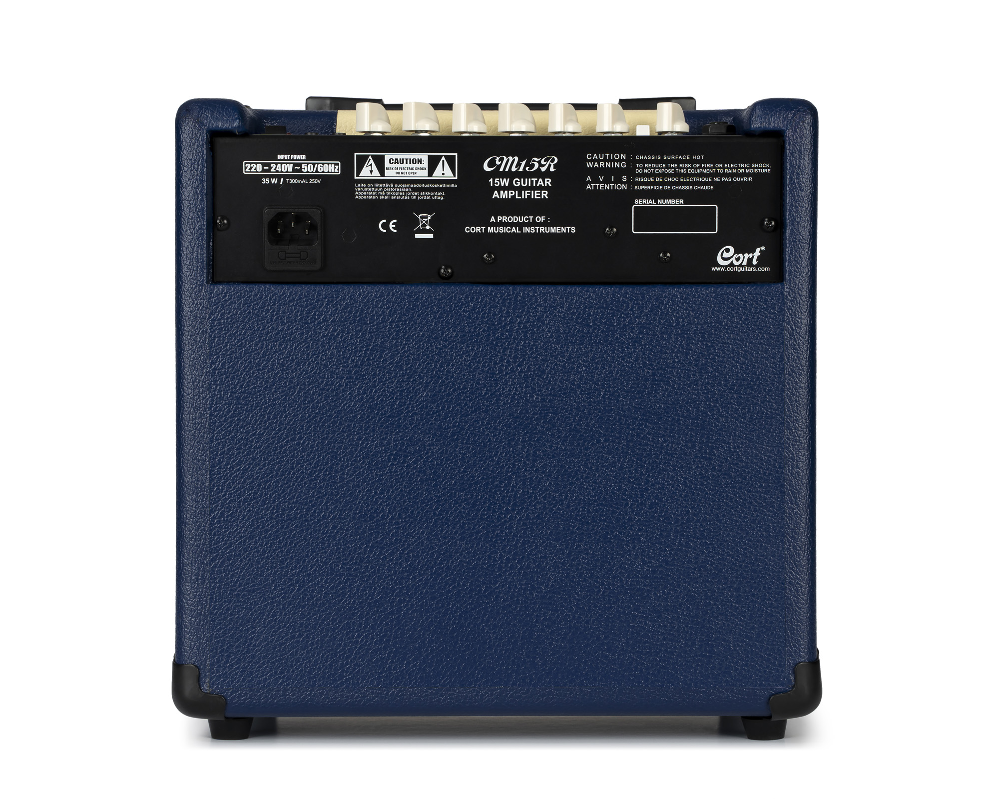 Cort Cm15rdb 15w Reverb Bleu 1x8 - Combo für E-Gitarre - Variation 2