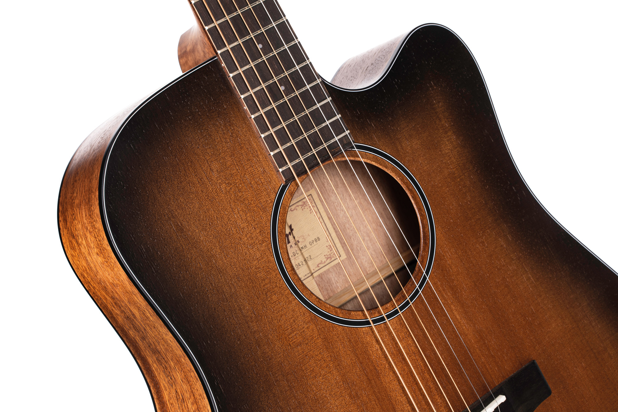 Cort Core-dc Electro Acajou Ov - Black Burst - Folk-Gitarre - Variation 4