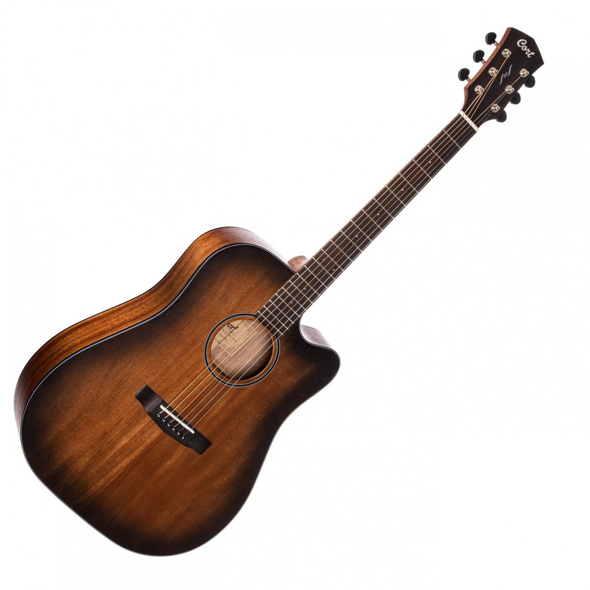 Cort Core-dc Electro Acajou Ov - Black Burst - Folk-Gitarre - Variation 5