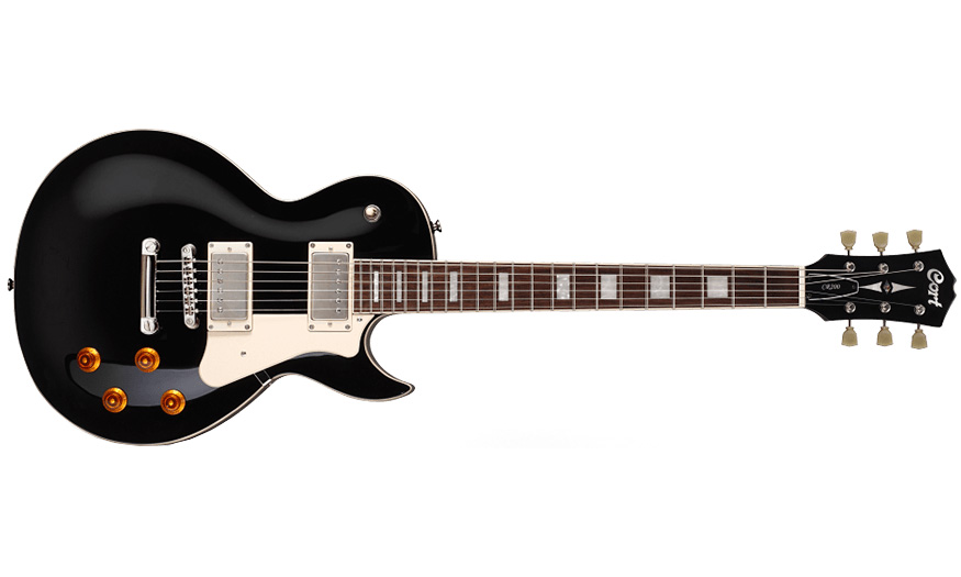 Cort Cr200 Bk Classic Rock Hh Ht - Black - Single-Cut-E-Gitarre - Variation 1