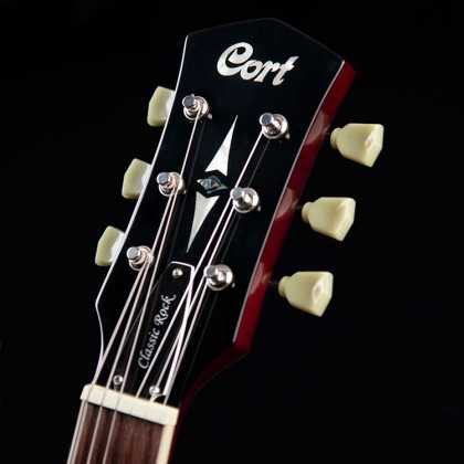 Cort Cr250 Ata Classic Rock Ht Hh Jat - Ambre Antique - Single-Cut-E-Gitarre - Variation 1