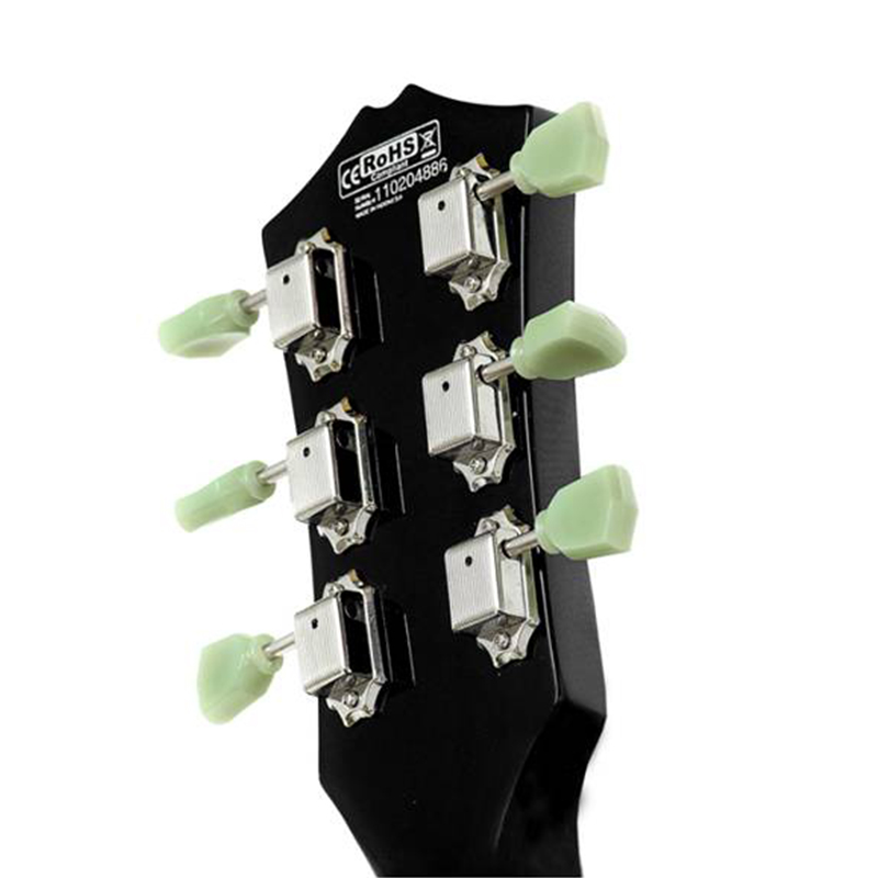 Cort Cr250 Tbk Classic Rock Hh Ht Jat - Trans Black - Single-Cut-E-Gitarre - Variation 4