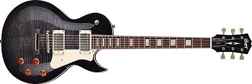 Cort Cr250 Tbk Classic Rock Hh Ht Jat - Trans Black - Single-Cut-E-Gitarre - Variation 1