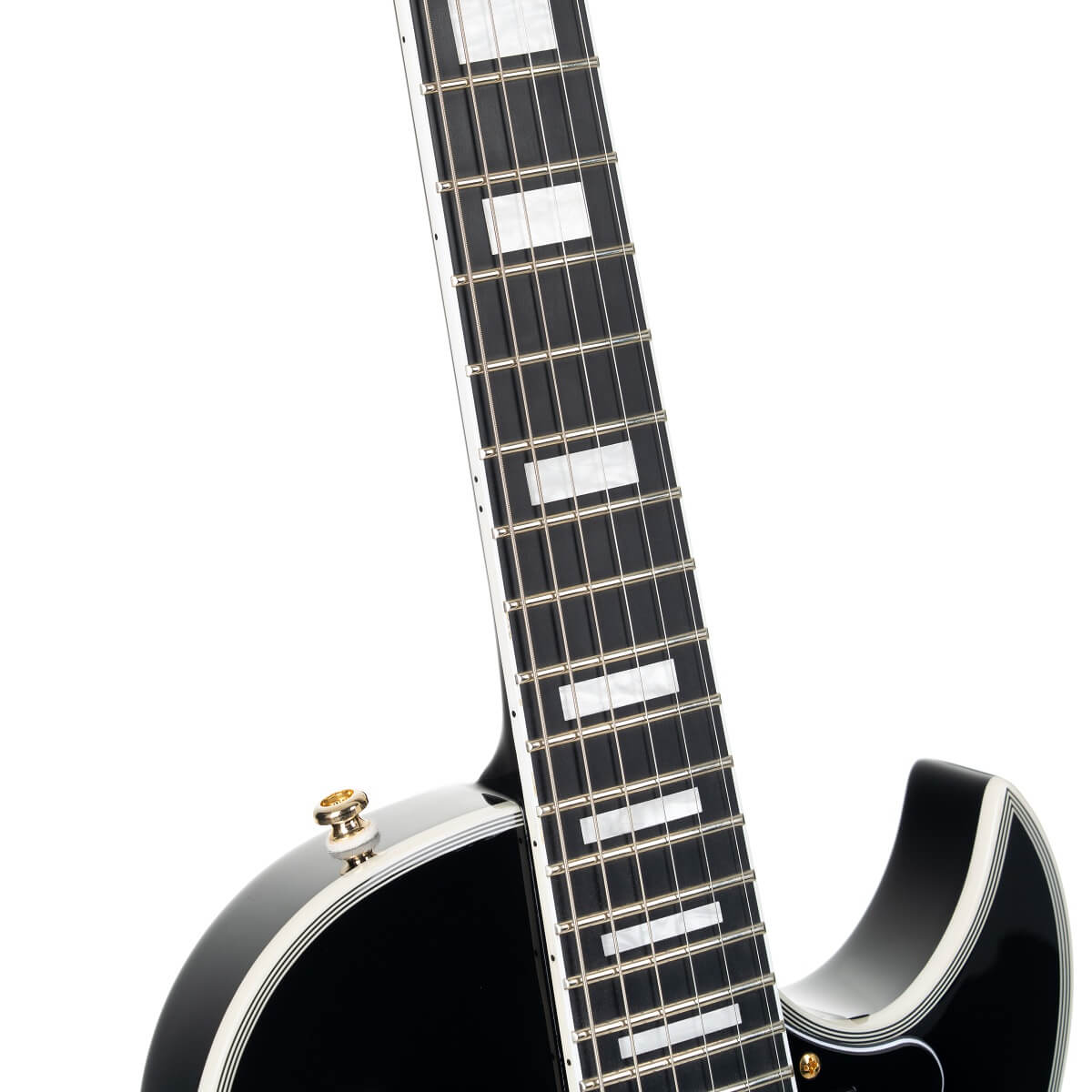 Cort Cr270 Ht Hh Mi - Black - Single-Cut-E-Gitarre - Variation 2