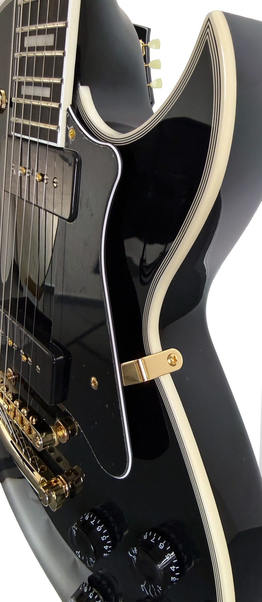 Cort Cr270 Ht P-90 Mi - Black - Single-Cut-E-Gitarre - Variation 1