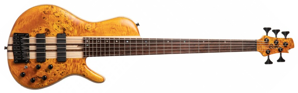 Cort A5p - Sc - Caop 5c Hh - Natural - Solidbody E-bass - Main picture
