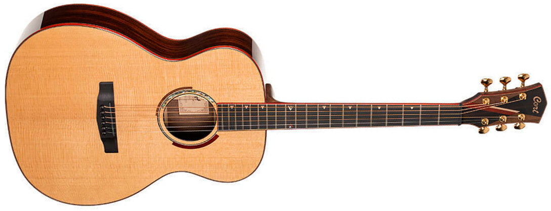 Cort Abstract Delta Om Epicea Pau Ferro Eb - Natural - Folk-Gitarre - Main picture