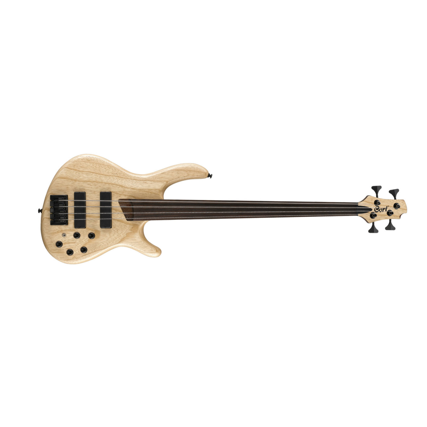 Cort Artisan B4flp Plus As Opn Fretless 2016 - Natural Open Pore - Solidbody E-bass - Main picture