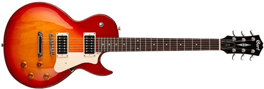 Cort Cr100 Crs Classic Rock Hh Ht - Cherry Red Sunburst - Single-Cut-E-Gitarre - Main picture