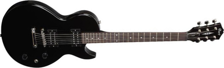 Cort Cr 50 Black - Single-Cut-E-Gitarre - Main picture