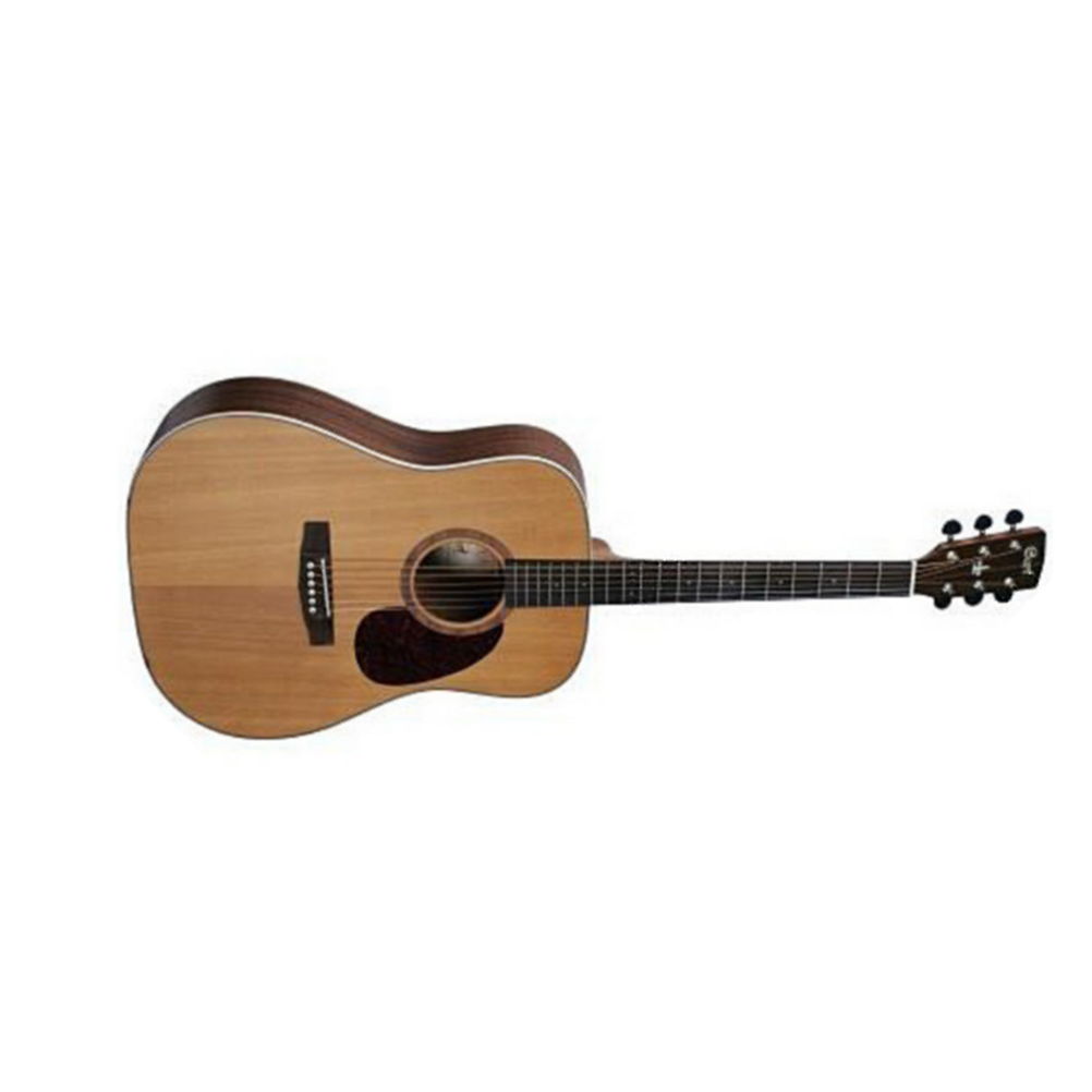 Cort Earth100c Dreadnought Cedre Acajou - Natural - Westerngitarre & electro - Main picture