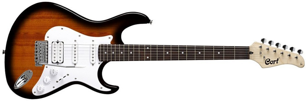 Cort G110 2ts Hss Trem - 2 Tone Sunburst - E-Gitarre in Str-Form - Main picture