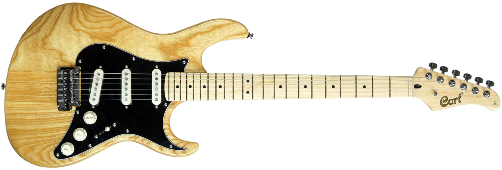 Cort G250 Tab 3s Trem Mn - Natural - E-Gitarre in Str-Form - Main picture