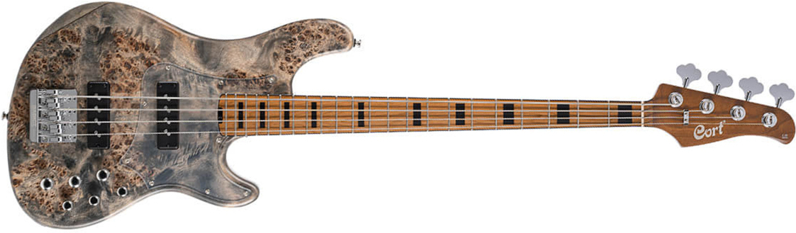 Cort Gb Modern 4 Active Mn - Open Pore Charcoal Gray - Solidbody E-bass - Main picture