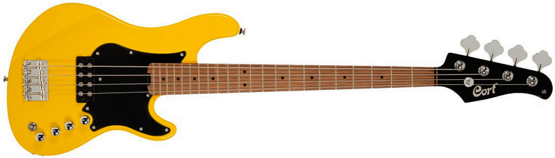 Cort Gb Short Scale Bass Shsc Active Mn - Yellow Crush - Solidbody E-bass - Main picture