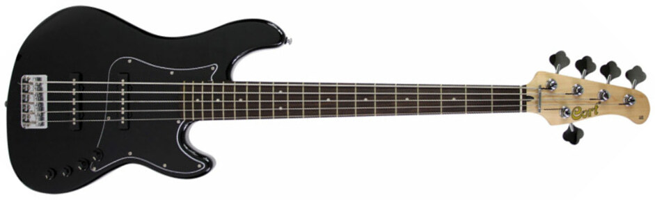 Cort Gb35jj Bk Rw - Black - Solidbody E-bass - Main picture