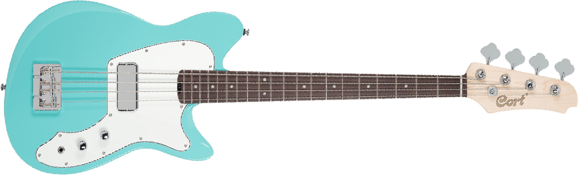 Cort Retro 304 Shsc Rw - Sea Foam Green - E-Reisebass - Main picture
