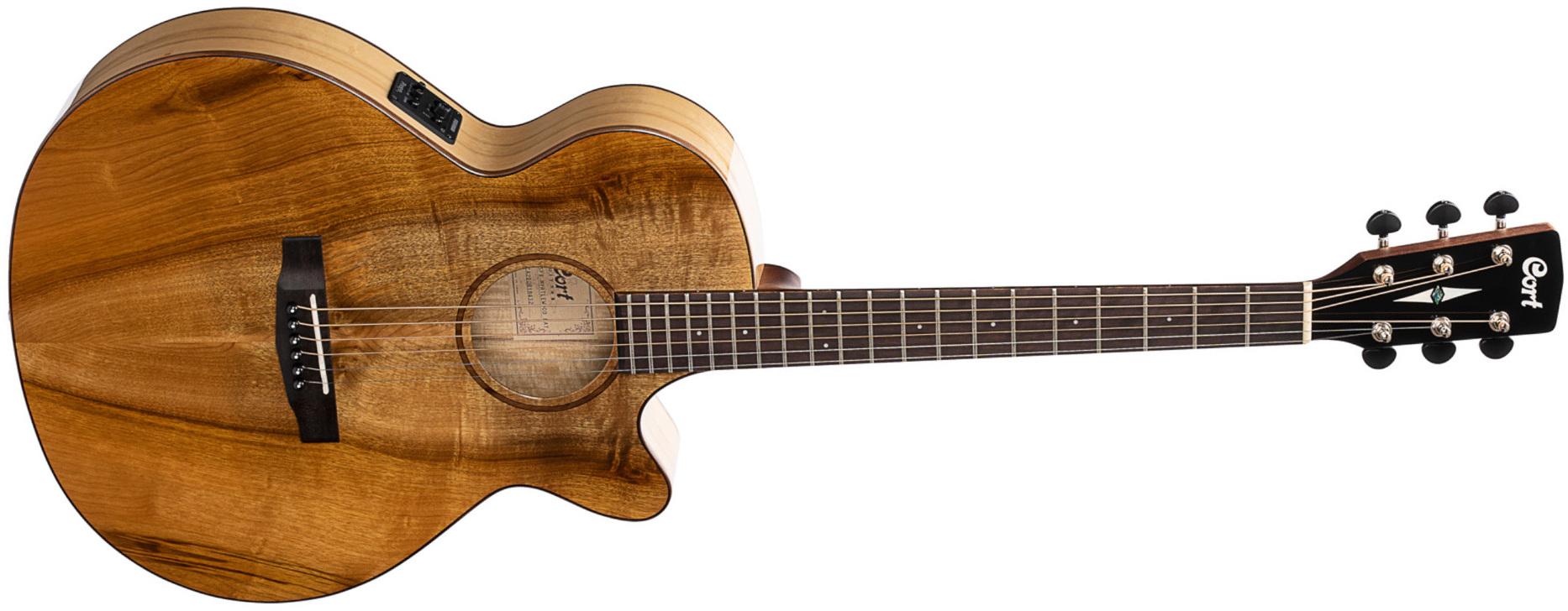 Cort Sfx Fishman Tout Myrtlewood Ov - Natural - Folk-Gitarre - Main picture