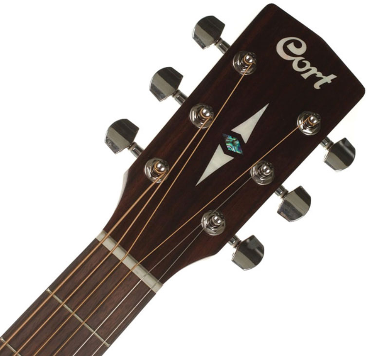 Cort Earth 70 Mh Dreadnought Tout Acajou Ova - Natural Open Pore - Westerngitarre & electro - Variation 2