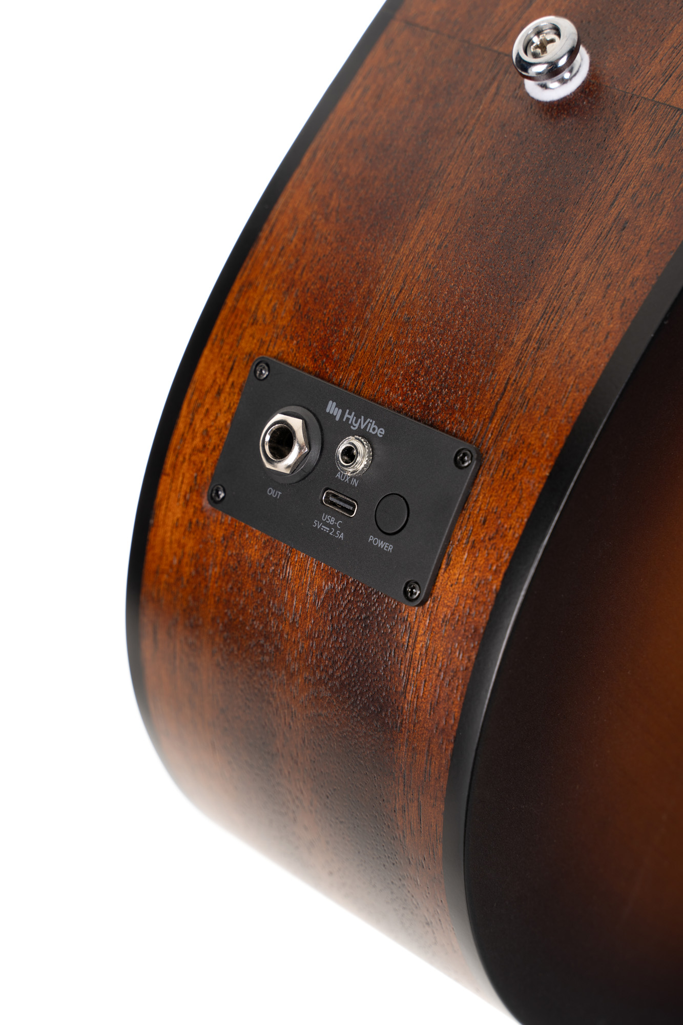Cort Earth Go Hyvibe Epicea Acajou Lau - Brown Burst - Folk-Gitarre - Variation 2