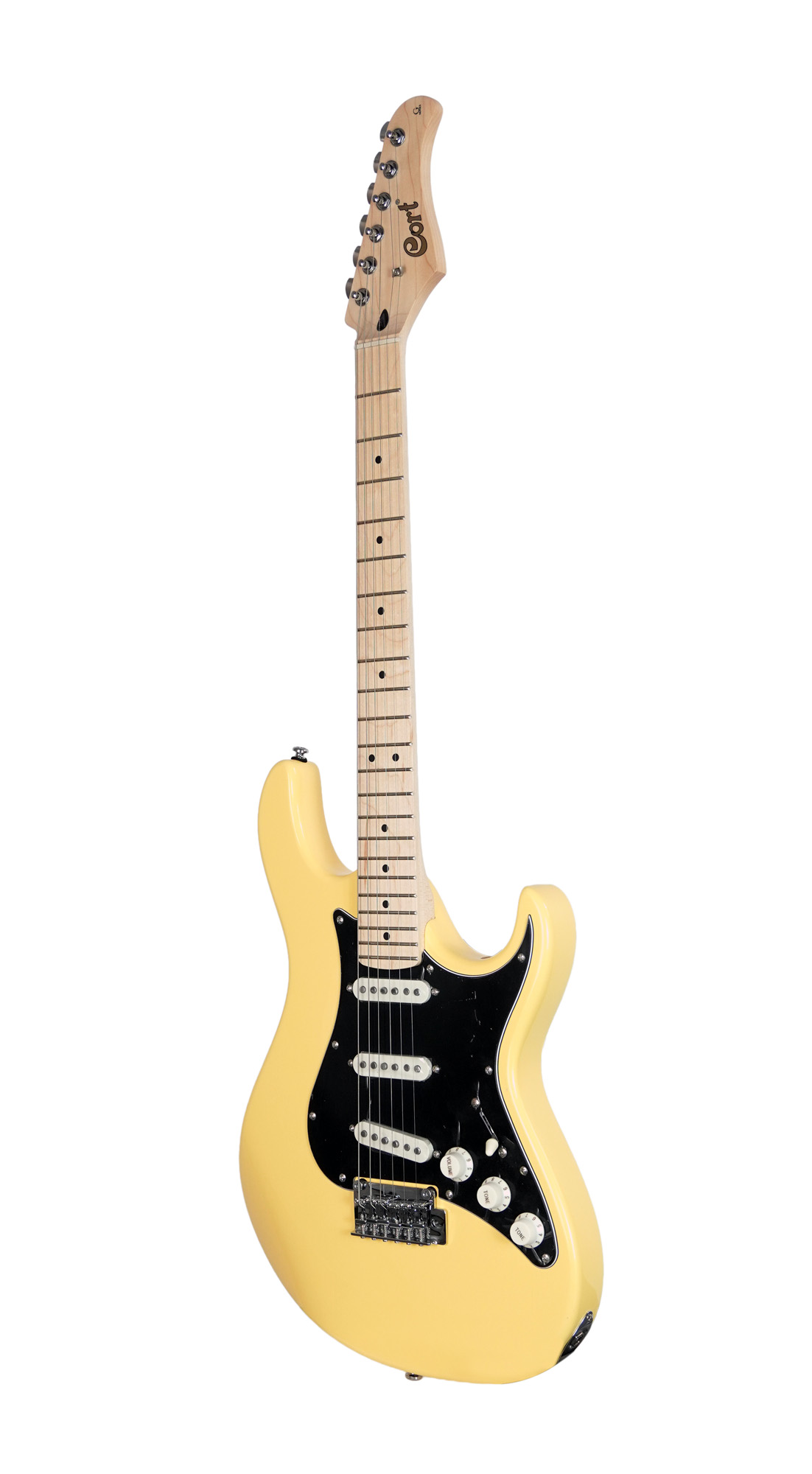 Cort G250 Tab 3s Trem Mn - Vintage White - E-Gitarre in Str-Form - Variation 2