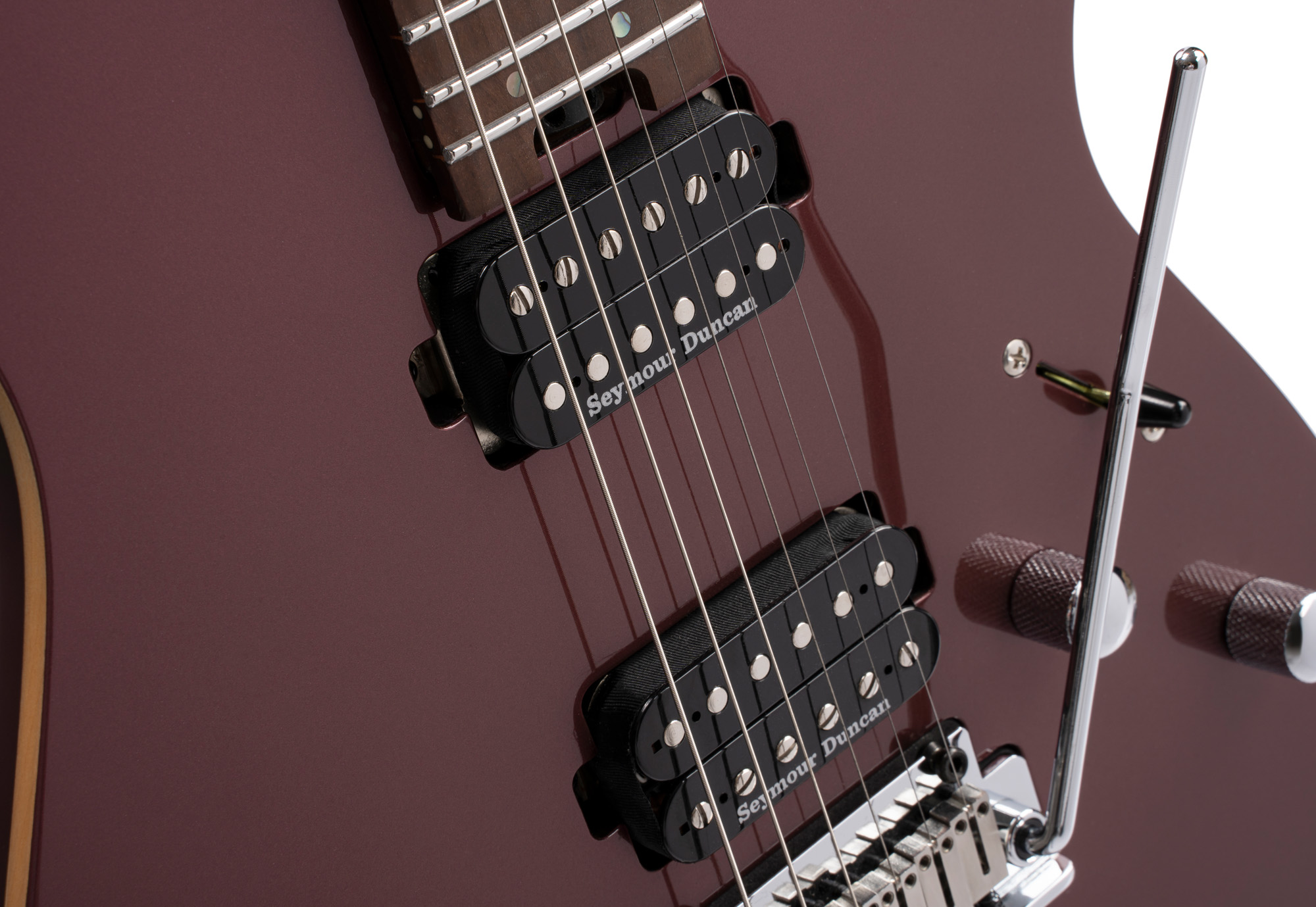 Cort G300 Pro Hh Trem Mn - Vivid Burgundy - E-Gitarre in Str-Form - Variation 2
