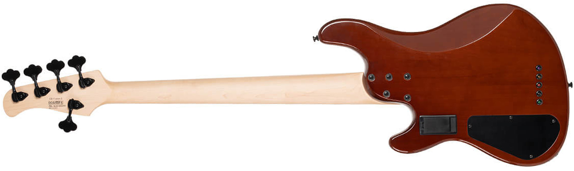 Cort Gb Fusion 5c Mn - Antique Brown Burst - Solidbody E-bass - Variation 1