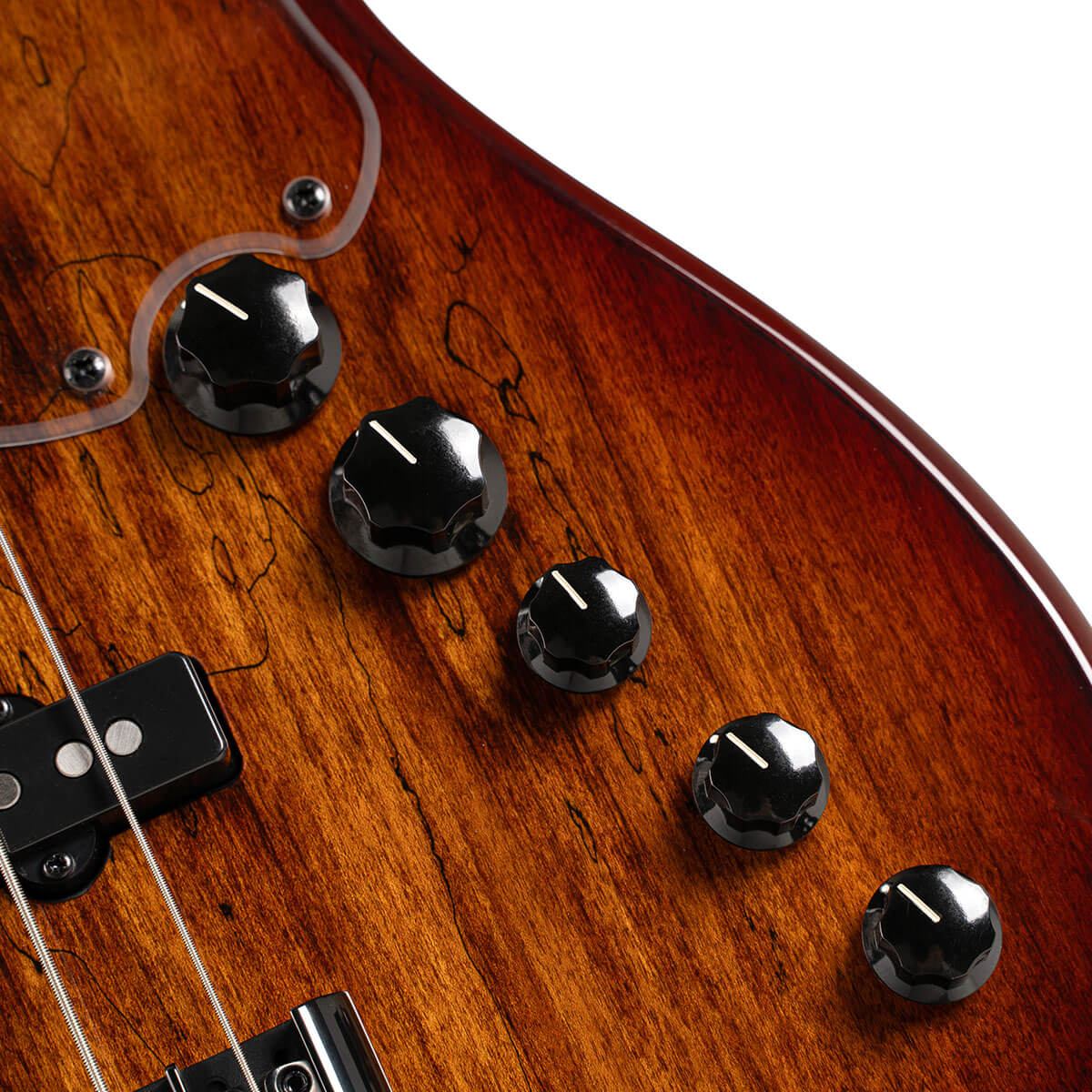 Cort Gb Fusion 5c Mn - Antique Brown Burst - Solidbody E-bass - Variation 4