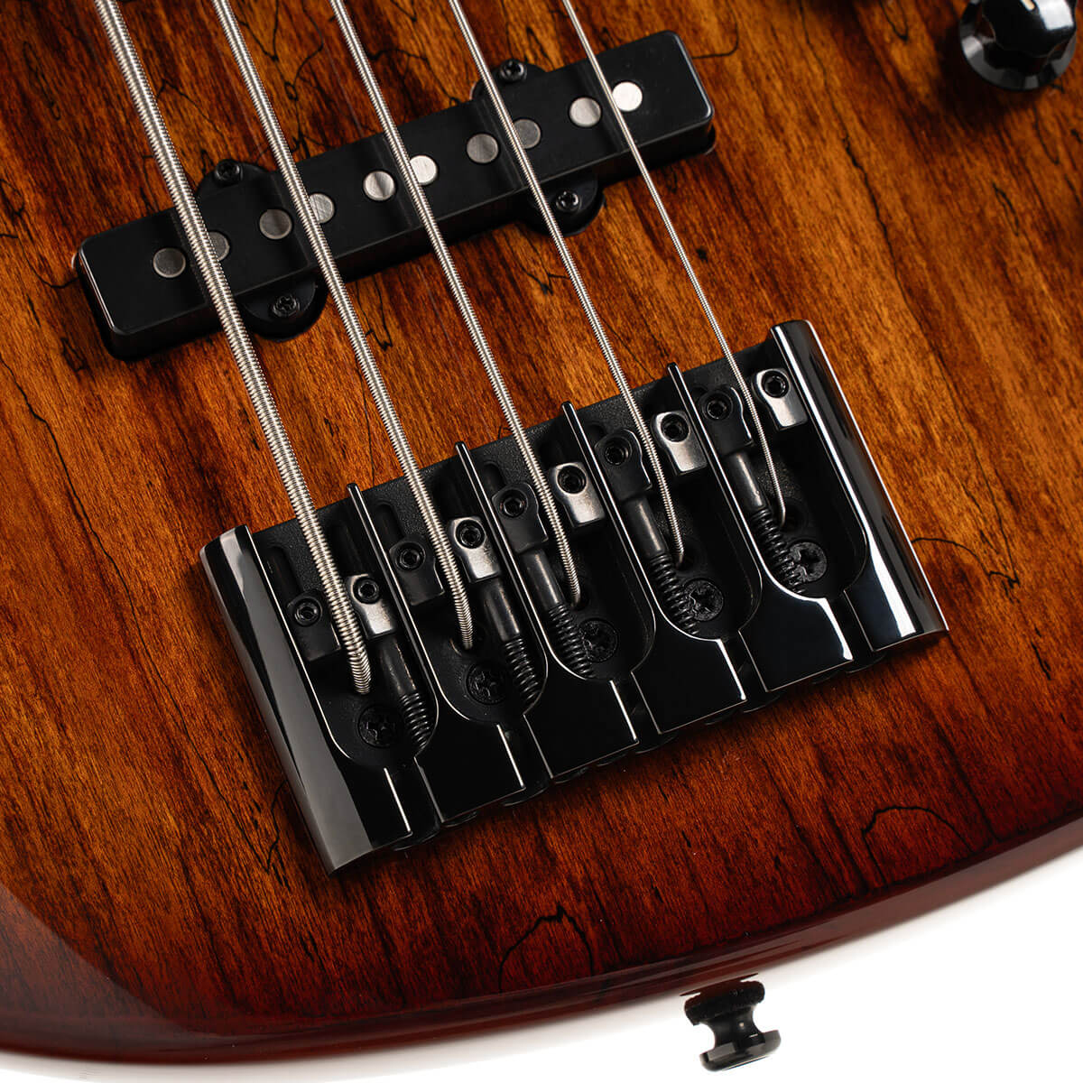 Cort Gb Fusion 5c Mn - Antique Brown Burst - Solidbody E-bass - Variation 5