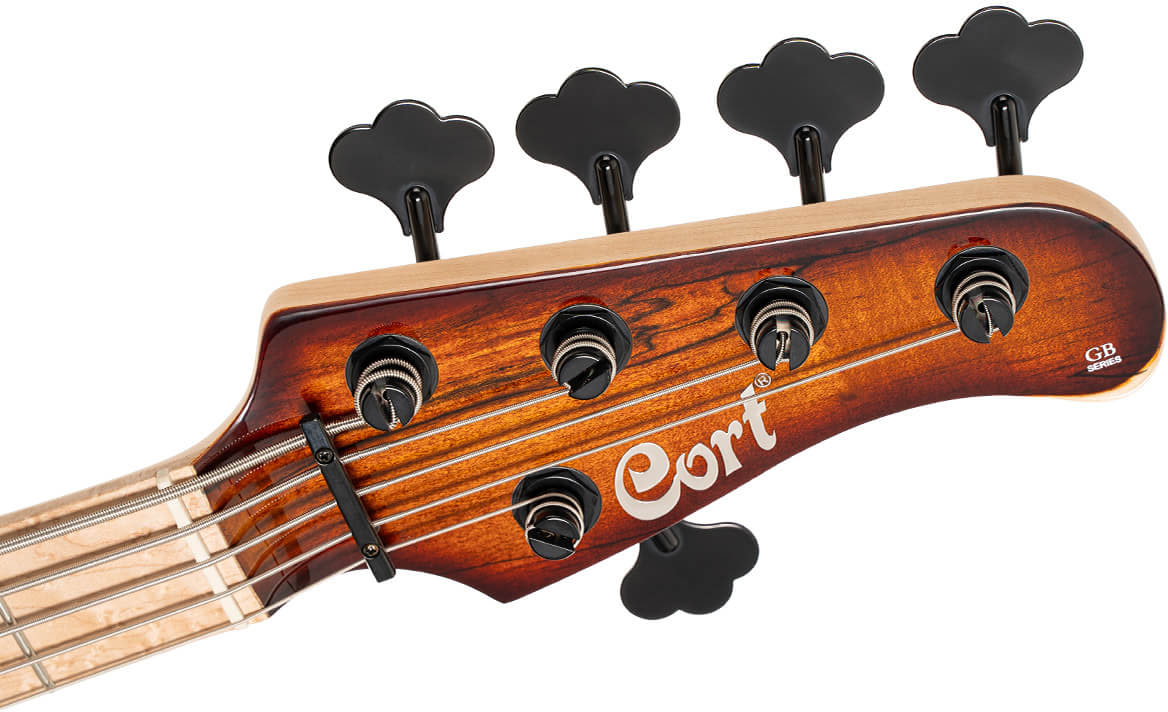 Cort Gb Fusion 5c Mn - Antique Brown Burst - Solidbody E-bass - Variation 6