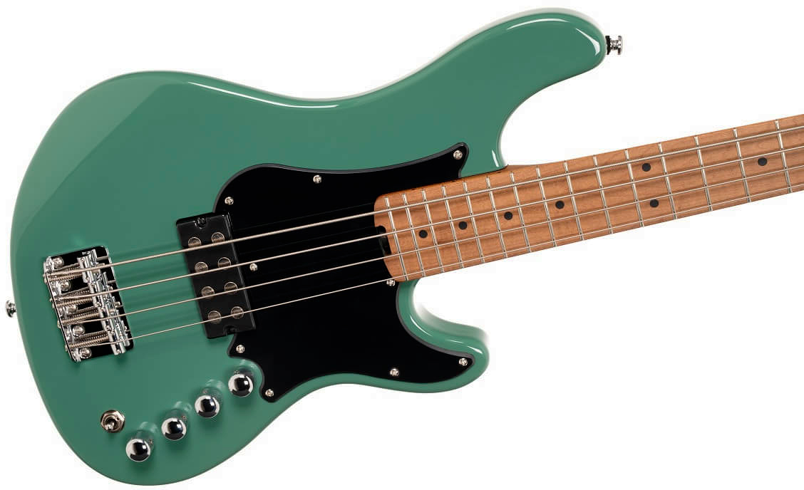 Cort Gb Short Scale Bass Shsc Active Mn - Forest Green - Solidbody E-bass - Variation 2