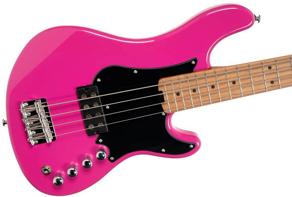 Cort Gb Short Scale Bass Shsc Active Mn - Fandango Purple - Solidbody E-bass - Variation 2
