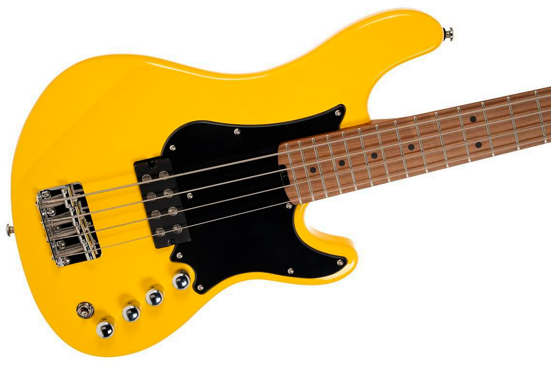 Cort Gb Short Scale Bass Shsc Active Mn - Yellow Crush - Solidbody E-bass - Variation 2