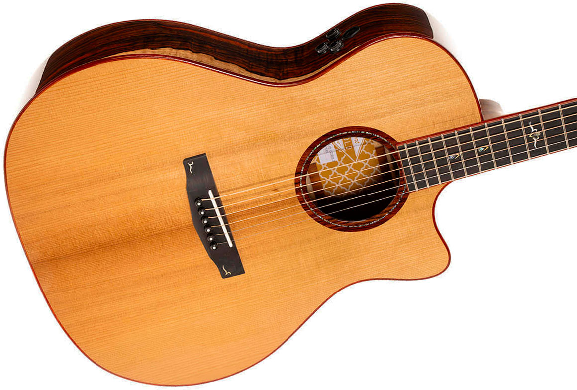 Cort Gold A10 Cocobolo Grand Auditorium Cw Epicea Cocobolo Eb - Natural - Folk-Gitarre - Variation 2