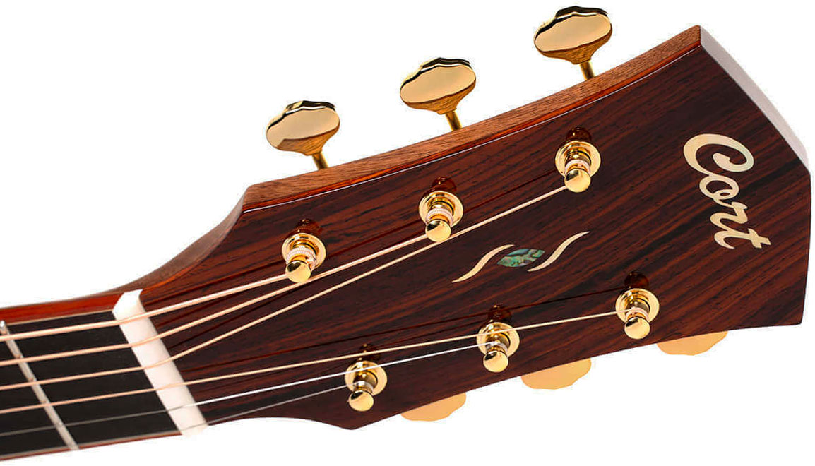 Cort Gold A10 Cocobolo Grand Auditorium Cw Epicea Cocobolo Eb - Natural - Folk-Gitarre - Variation 8