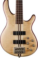 Solidbody e-bass Cort A4 Plus FMMH OPN - Naturel