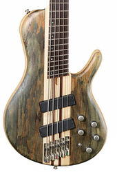 Solidbody e-bass Cort A5 Plus SCMS OPTG Artisan - Trans gray