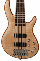 Solidbody e-bass Cort A6 Plus FMMH OPN - Natural