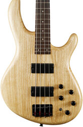 Solidbody e-bass Cort Action DLX AS OPN - Natural open pore